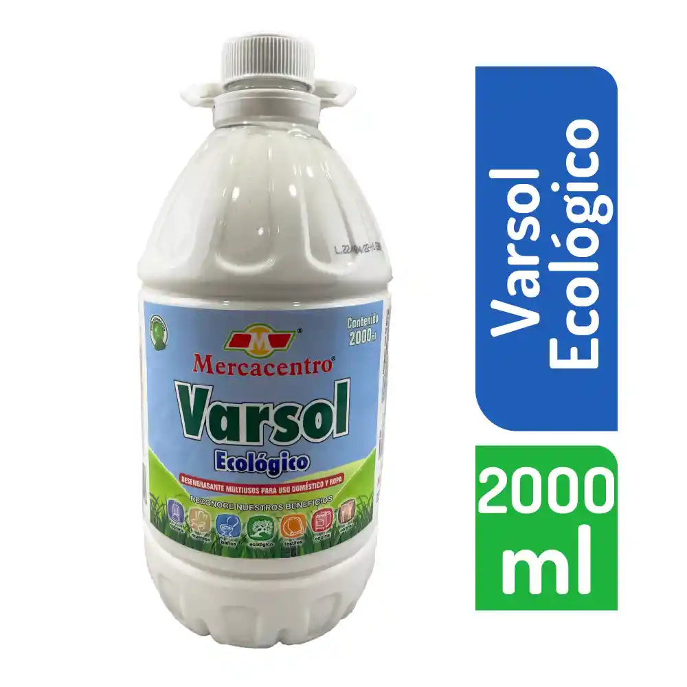 Varsol Mercacentro Ecológico 2000 Ml