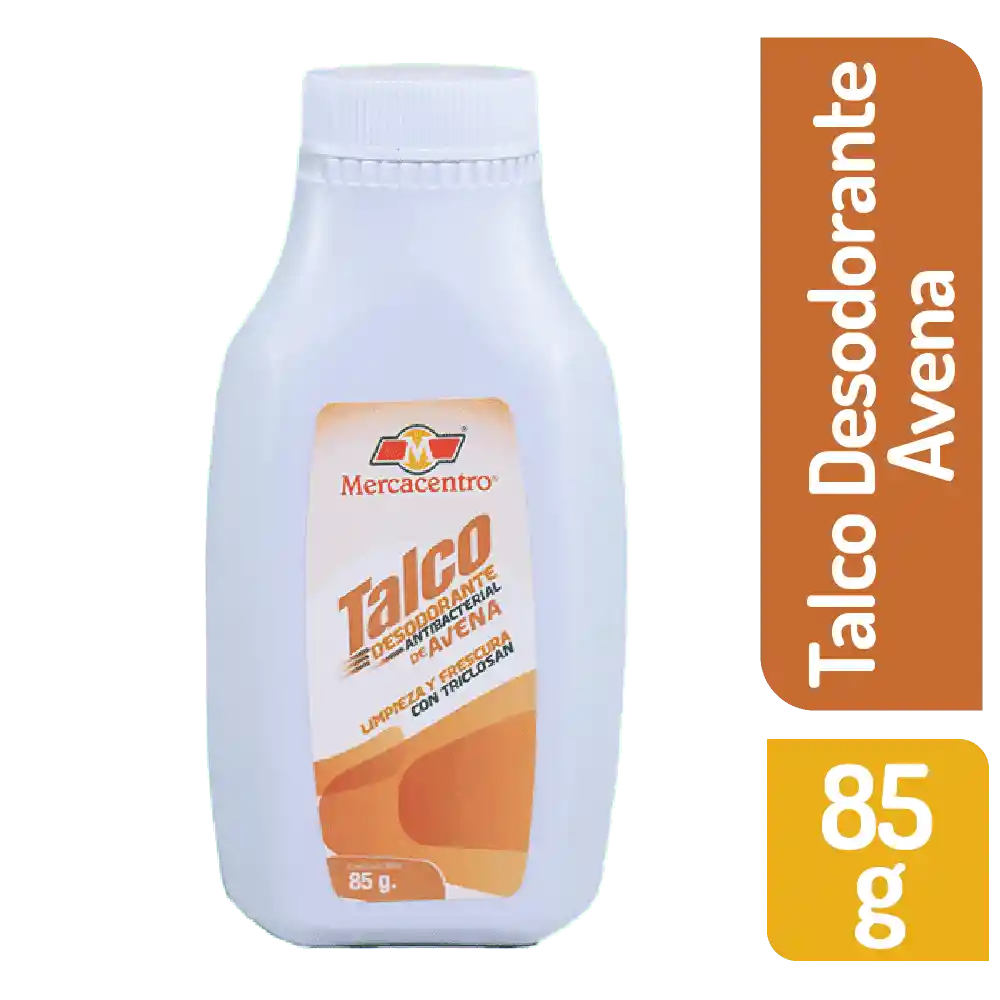 Talco Mercacentro Avena 85 G