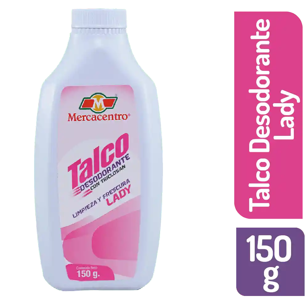 Talco Mercacentro Lady 150 G