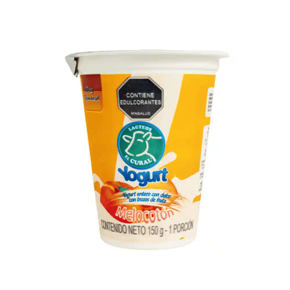 Yogurt El Cural X 150 G Melocotón