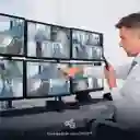Cámara De Seguridad Inteligente Wifi Ptz Nexxt Indoor Wired