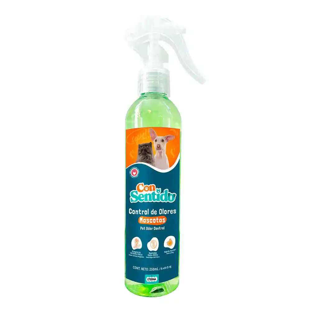 Control De Olores Mascotas Con Sentido 250ml