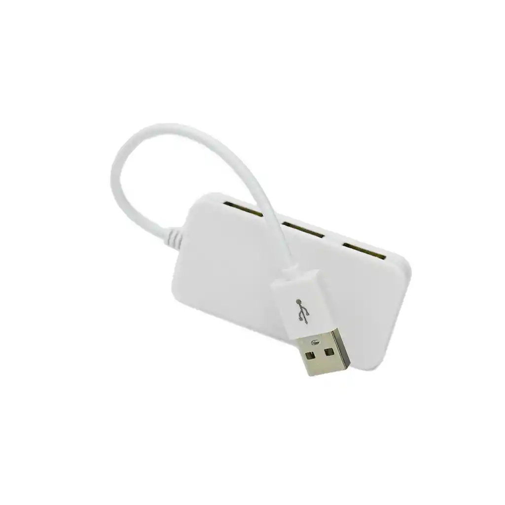 Puerto Hub Usb 2.0 Blanco