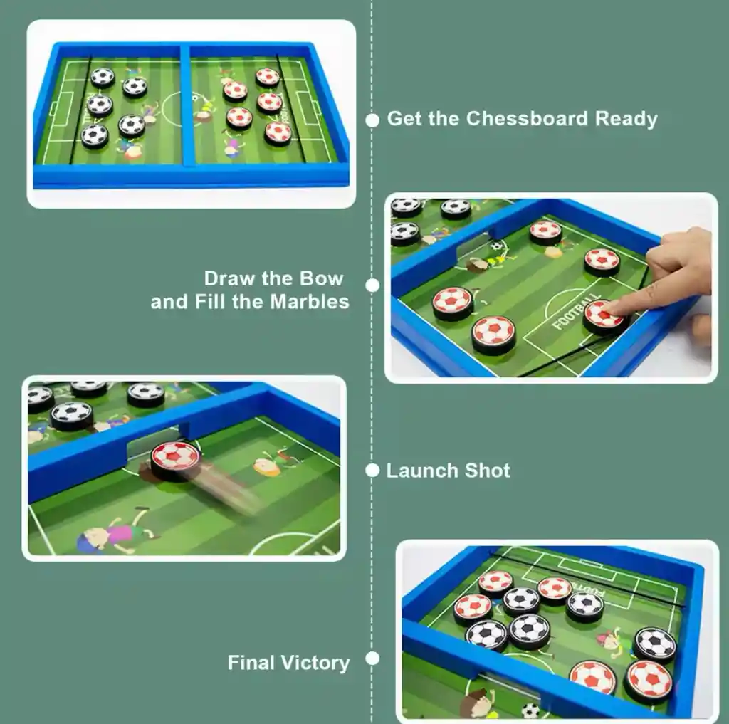 Juego De Mesa De Futbolín Para Niños, Juego De Mesa Familiar