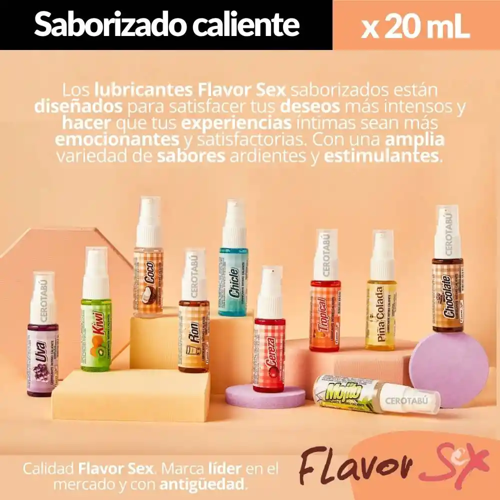 Kit X3 Lubricante Comestible + Estrechante + Retardante