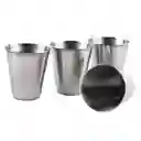 Vasos De Aluminio 30ml X12 Cocteles Helados 3.5oz Metálicos