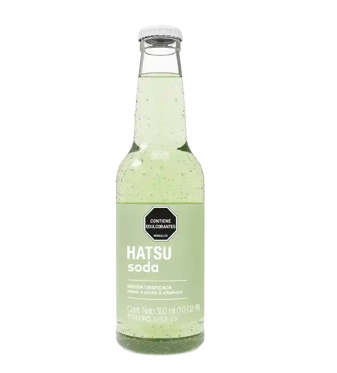 Soda Sandía Albahaca Hatsu 300 Ml