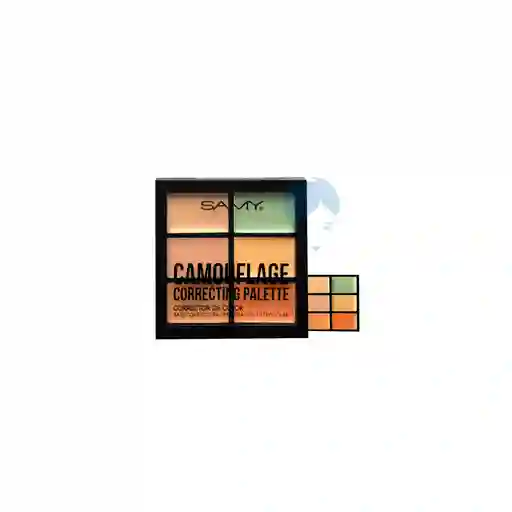 Samy Paleta De Correctores - Camuflaje