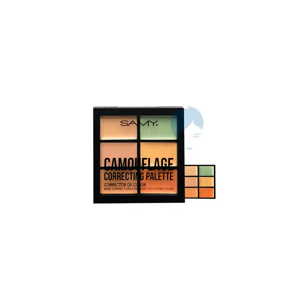 Samy Paleta De Correctores - Camuflaje