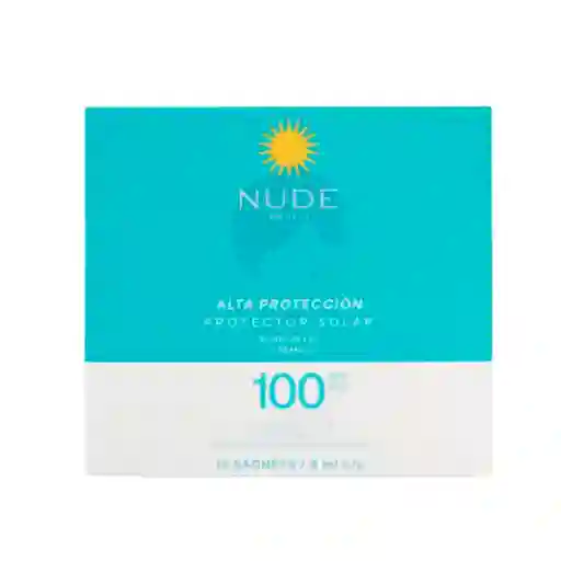 Nude Protector Solar En Crema 100 X 8ml
