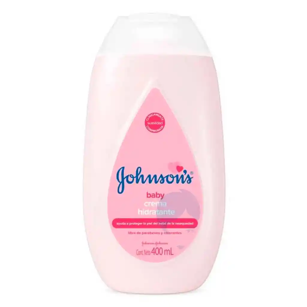 Johnsons Baby Crema Liquida Original X 400 Ml N.p