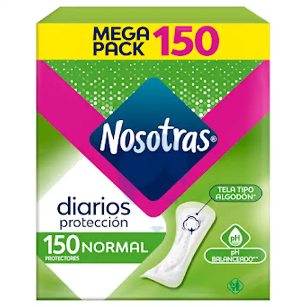 Nosotras Protectores Diario Normal X 150und