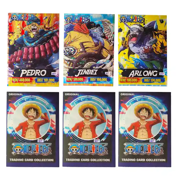 150 Cartas One Piece Coleccionables Intercambiables