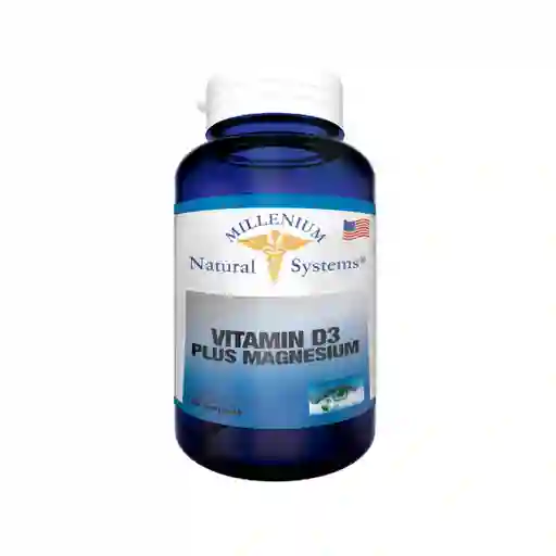 Vitamin D3 + Magnesium X 100 Soft