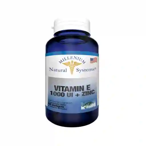 Vitamin E 1000 Iu + Zinc X 60 Soft