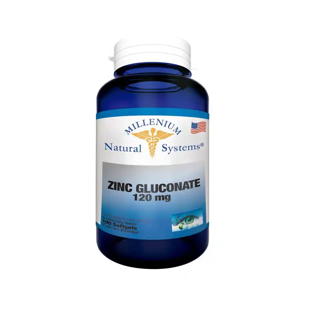 Zinc Gluconate 120 Mg X 100 Soft