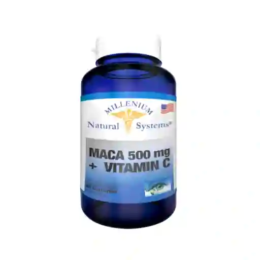 Maca 500 Mg + Vitamina C X 60 Capsulas