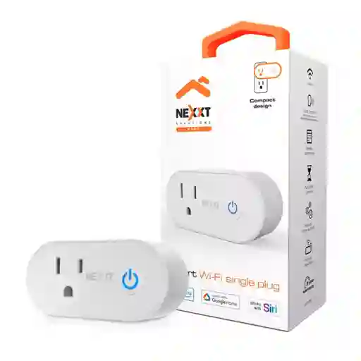 Toma Tomacorriente Inteligente Wifi Nexxt Nhp-s611 | Compact