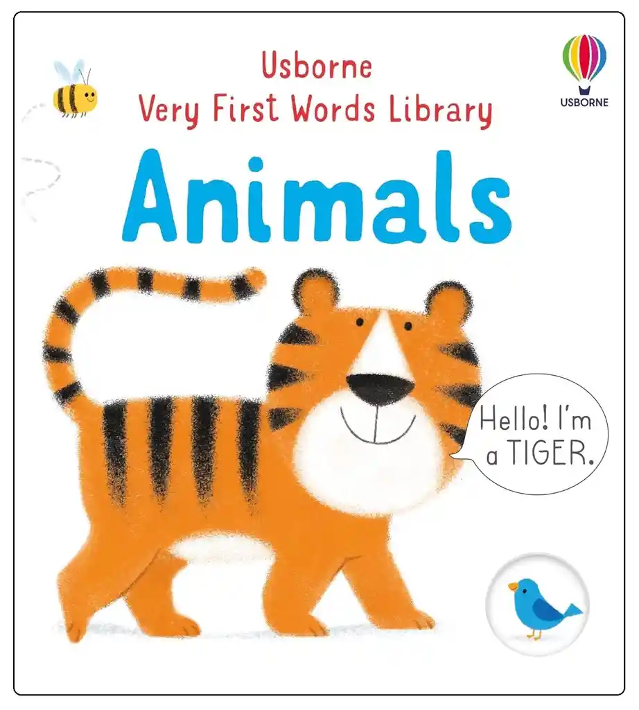 Libro Didáctico Educativo De Primeros Animales Para Bebés