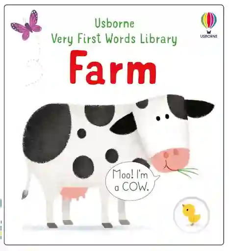 Libro Didáctico Educativo De Primeros Animalesgranja Para Bebés