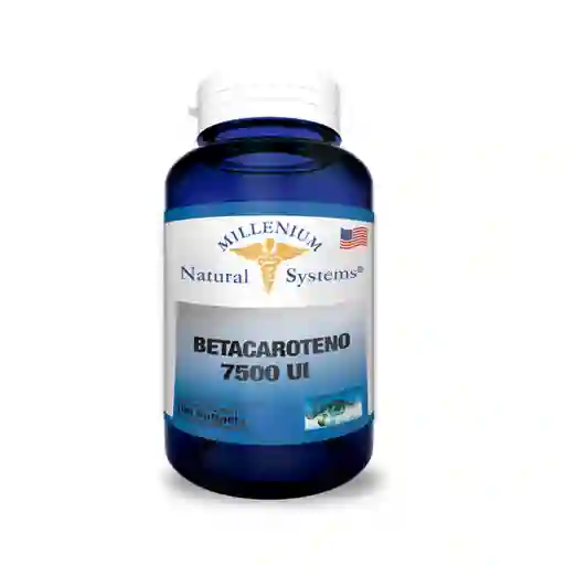 Betacaroteno 7500 U X 100 Soft