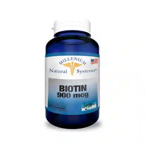 Biotina 900 Biotina 900 Mcg X 100 Softgeles