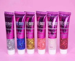 Sombras Para Ojos Con Glitter, Glitter Para Rostro Y Cabello