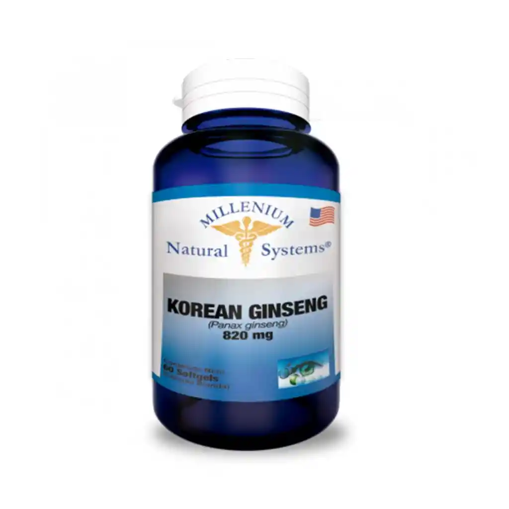 Korean Ginseng 820mg X 60 Soft