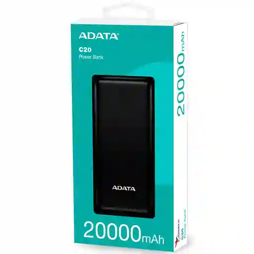 Power Bank Adata C20 Usb-c (20.000 Mah)