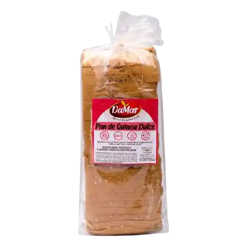 Pan Tajado De Arroz Y Quinua Dulce - Damar 450g