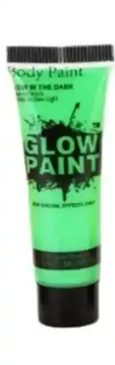 Pintucarita Neón Fluorescente Color Verde Para Pintar Cara Y Cuerpo, Lavables, Aptas Para Discotecas, Festivales, Disfraz Halloween, Fiestas De Iluminación Glow Party Bodypaint