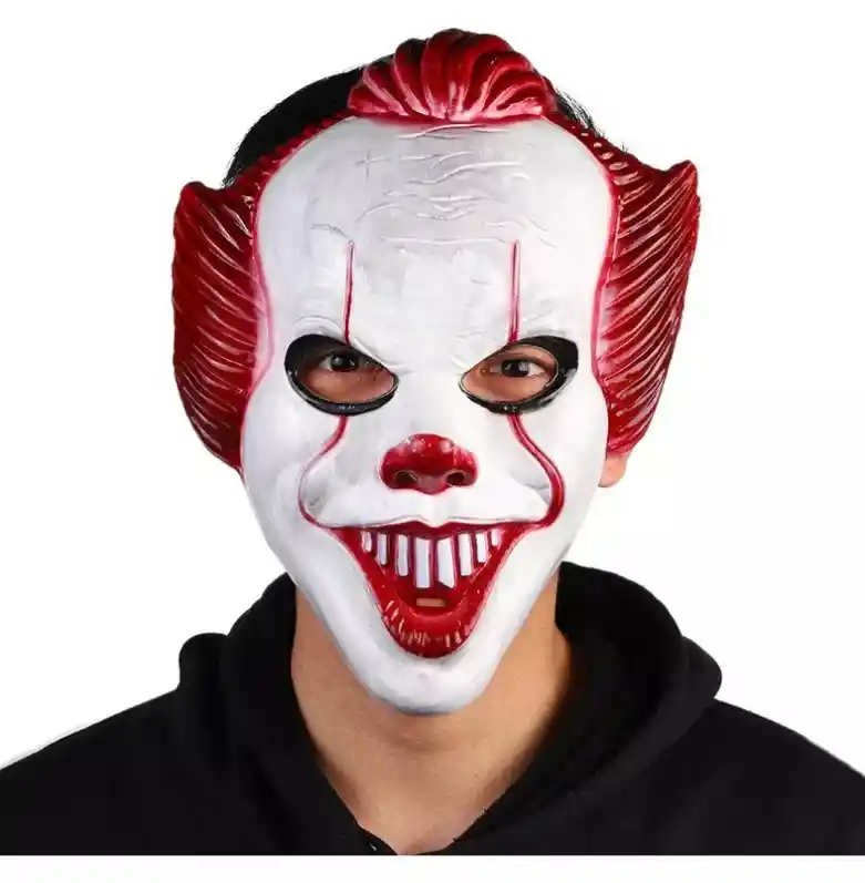 Mascara Payaso It Eso Pennywise Cosplay Disfraz Halloween