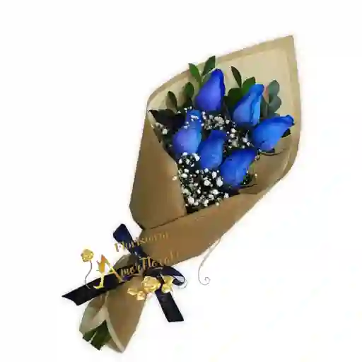 Arreglos De Flores Azules