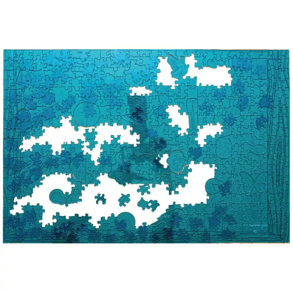 Rompecabezas Impossible Puzzle Blue (azul) 520 Piezas