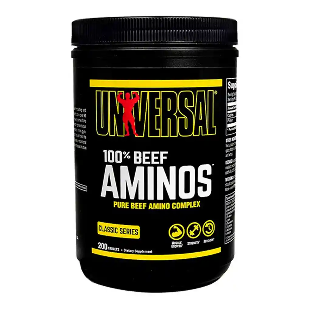 100% Beef Aminos 200 Tabl