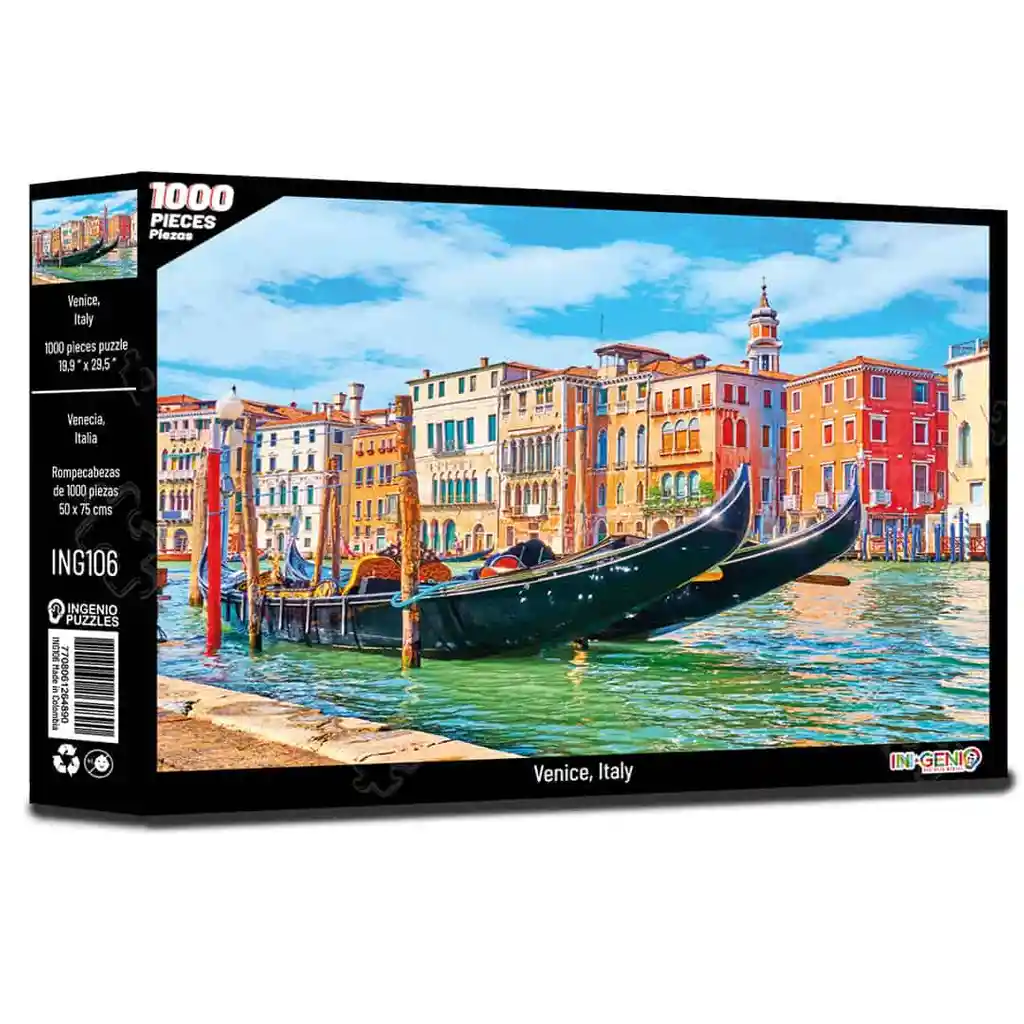 Rompecabezas 1000 Piezas Venice - Línea E