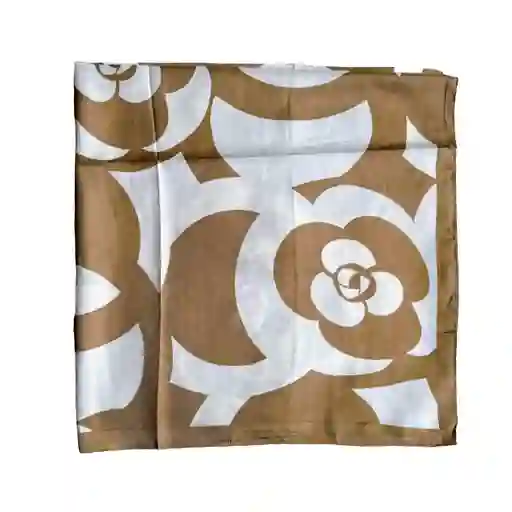 Pañoleta 90 Cm - Flor Beige