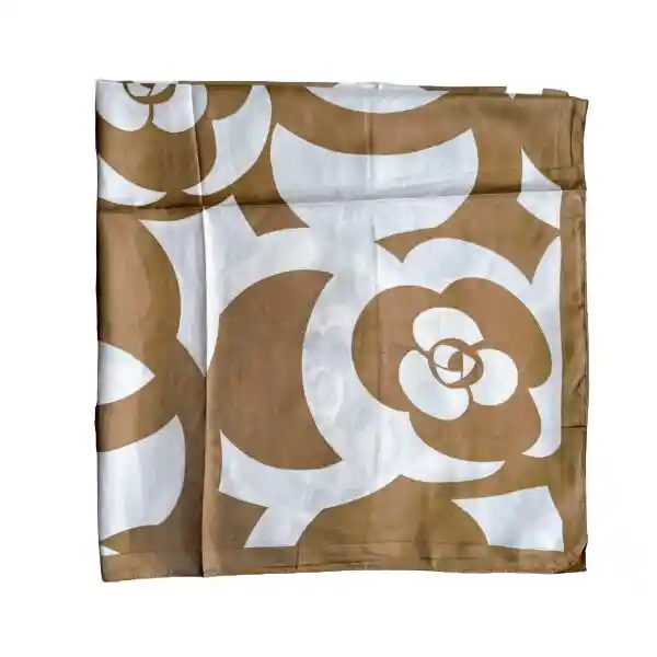 Pañoleta 90 Cm - Flor Beige