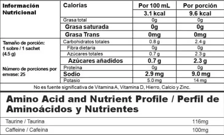 Energy X Termo Bebida Energizante