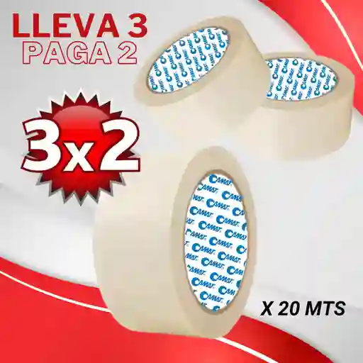 Cinta Enmascarar 48mm X 20 Mts Camat Paga 2 Lleva 3