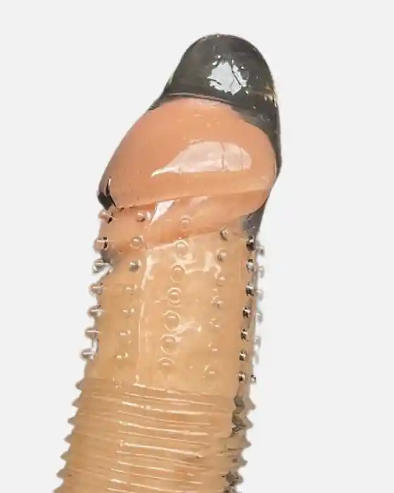 Funda Texturizada Para El Pene 16cm