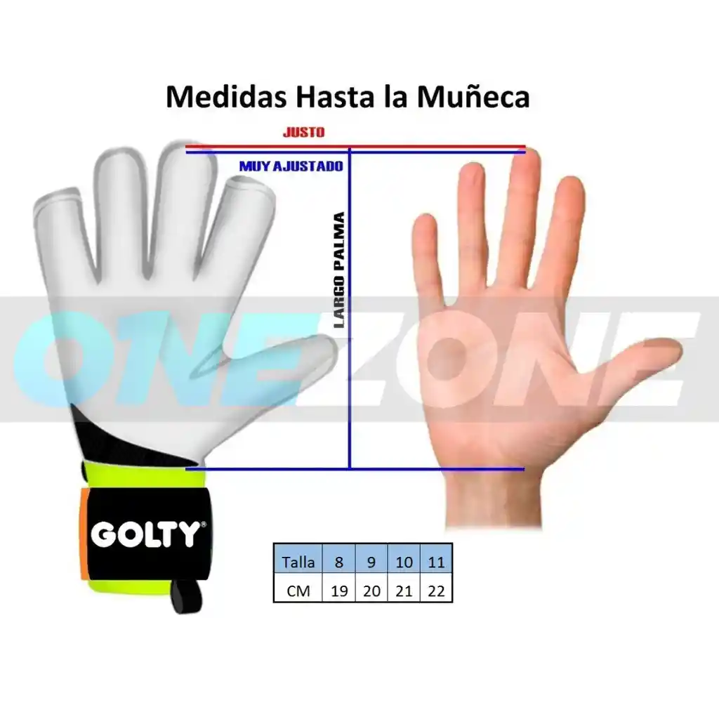 Guante De Fútbol Golty Pro Dynamic Con Antifracturante/ Bordó - Talla: 8