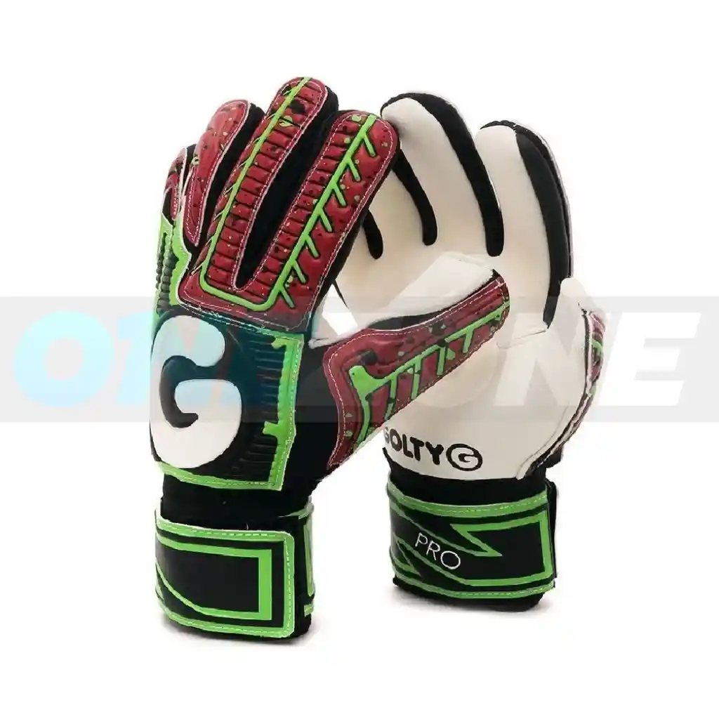 Guante De Fútbol Golty Pro Dynamic Con Antifracturante/ Bordó - Talla: 9