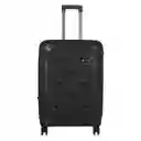 Maleta De Viaje 24″ Swiss World Black, 100% Polipropileno