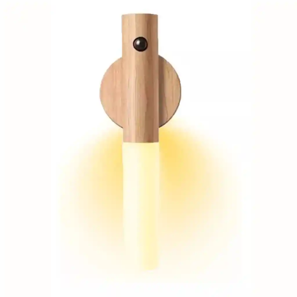 Lampara Magnética Con Sensor De Movimiento Oscuro
