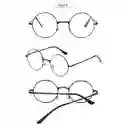 Gafas Redondas Estilo Harry Potter 5cm Lentes Disfraz Moda Marco Negro