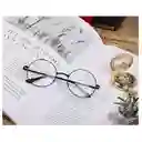 Gafas Redondas Estilo Harry Potter 5cm Lentes Disfraz Moda Marco Negro