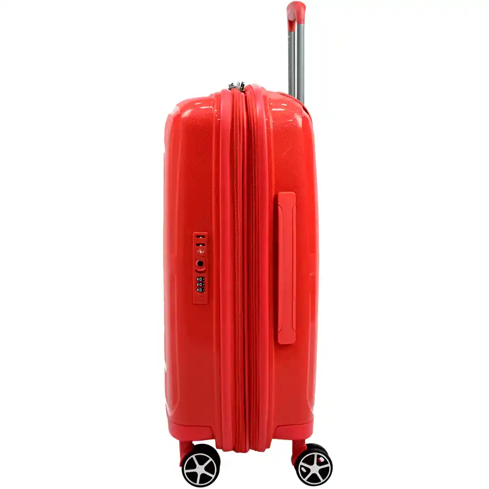 Maleta De Viaje 20″ Swiss World C.red, 100% Polipropileno