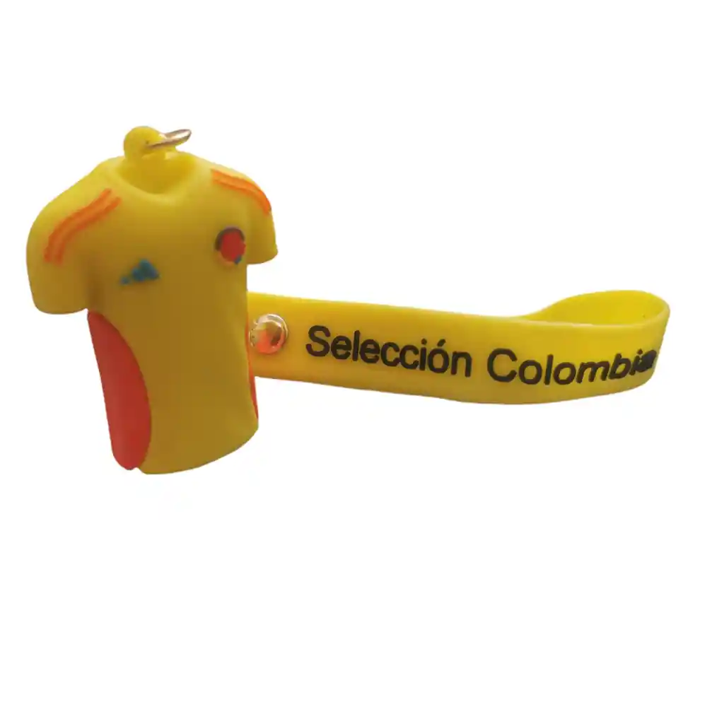 Llavero 3d Silicona Selección Colombia