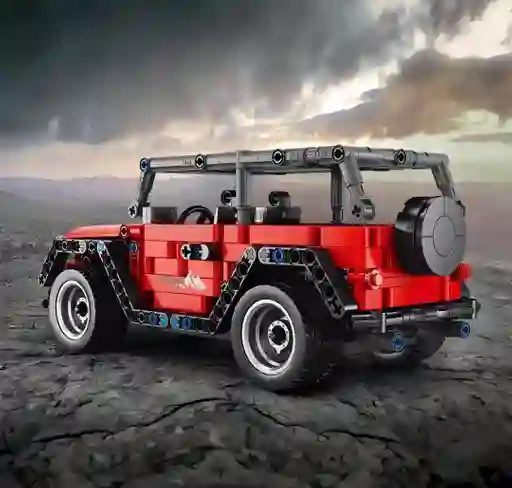 Carro Jeep 4x4 Armable A Control Remoto